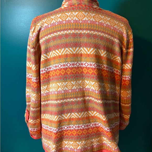 Hearts of Palm Women’s Patterned Sweater Cardigan - Picture 3 of 5